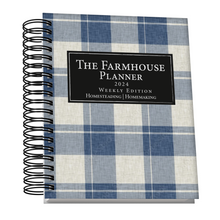 Load image into Gallery viewer, The Farmhouse Planner 2024 - Weekly Edition- Blue Linen
